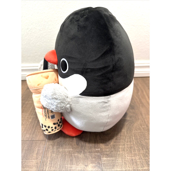 Zuru Snackles Penelope Penguin Kung Fu Boba Tea 14" Plush Series NWOT - Picture 5 of 6